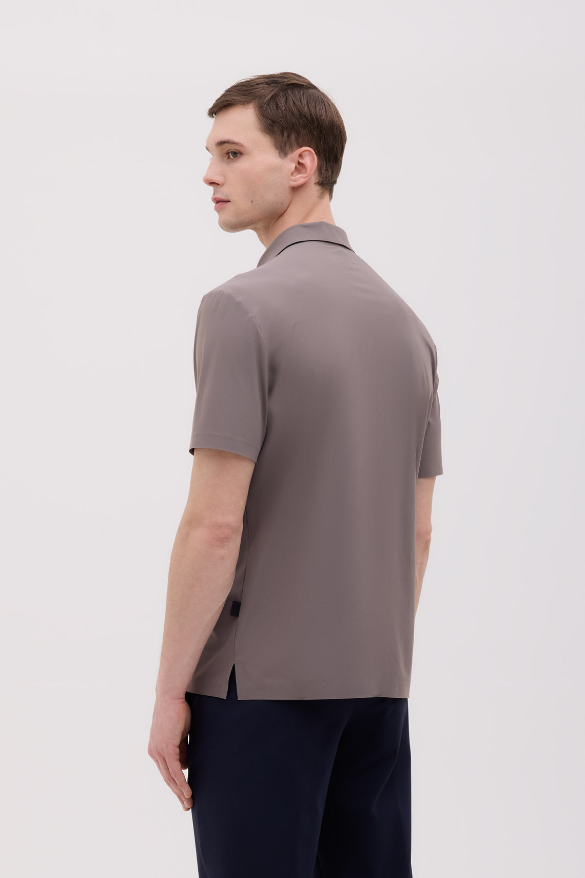 POLO MANICA CORTA IN JERSEY TECHNO