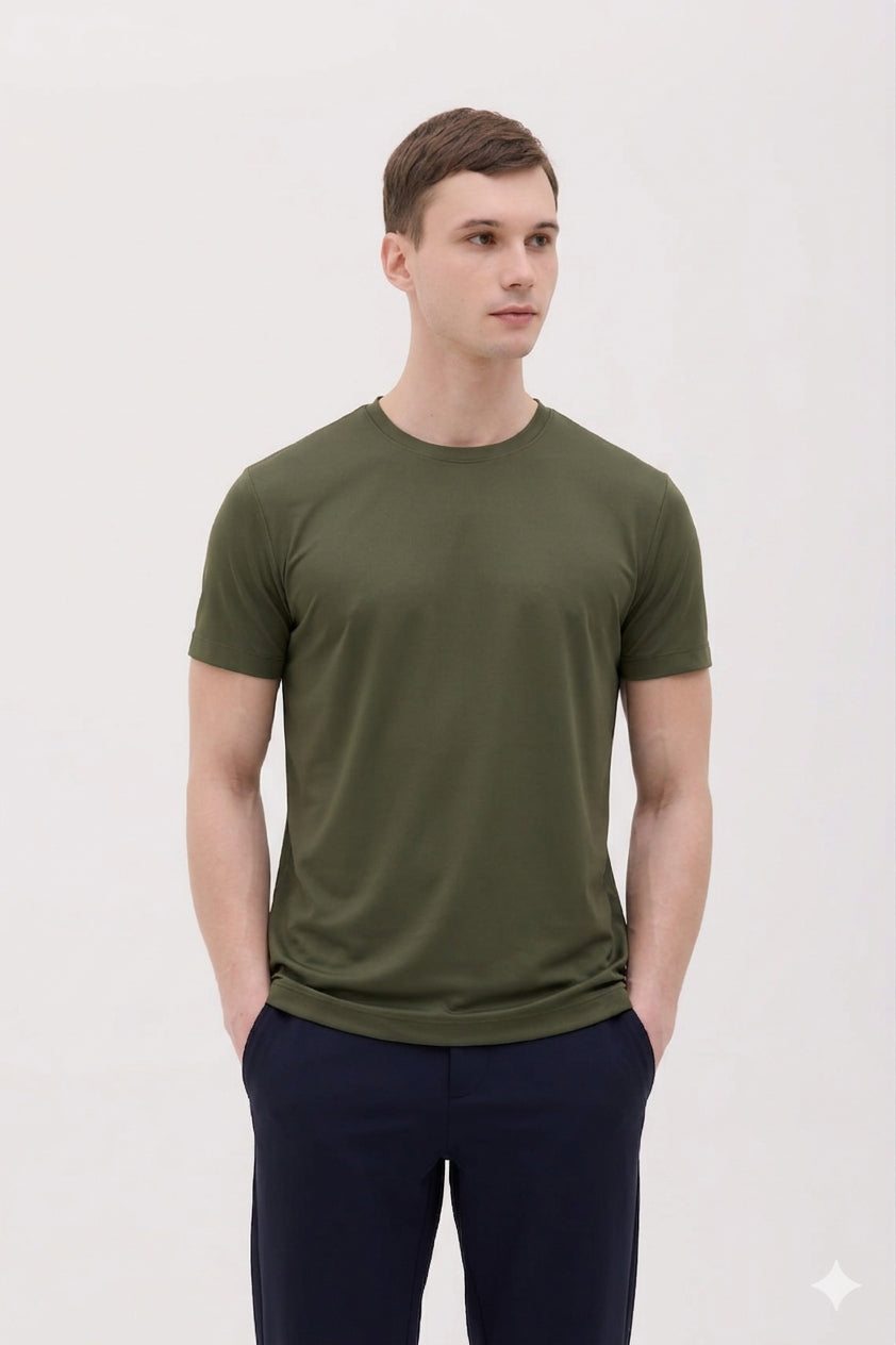 T-SHIRT IN TECHNO JERSEY