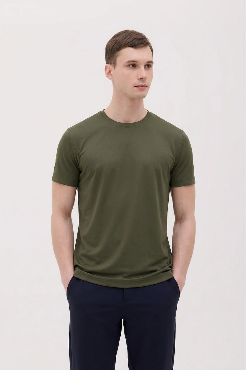 T-SHIRT IN TECHNO JERSEY