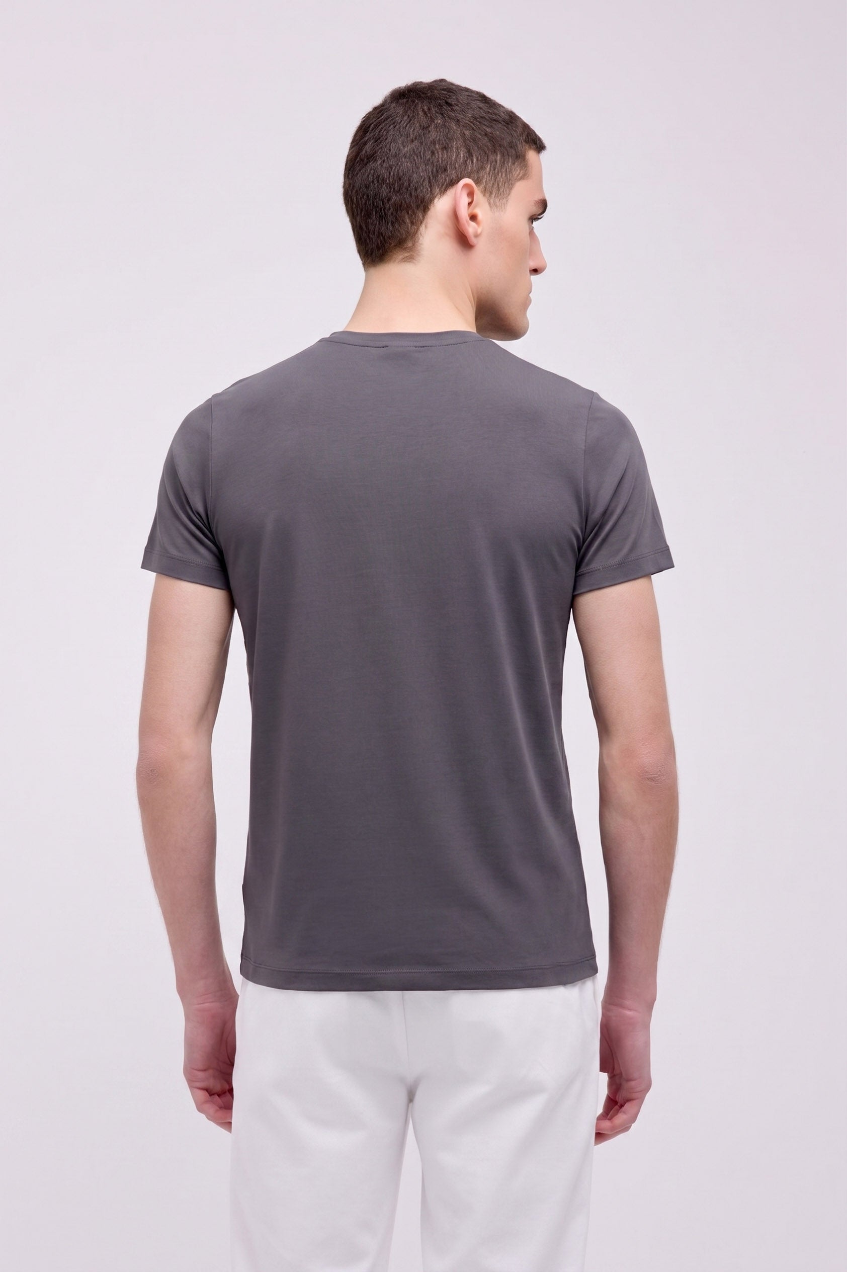 T-SHIRT IN TECHNO JERSEY ELASTICIZZATO