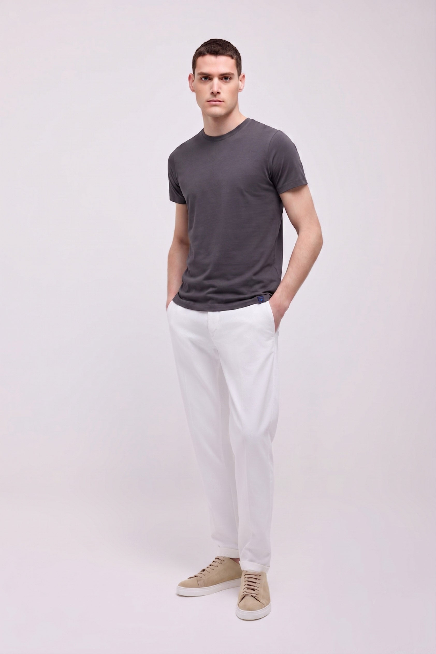 T-SHIRT IN TECHNO JERSEY ELASTICIZZATO