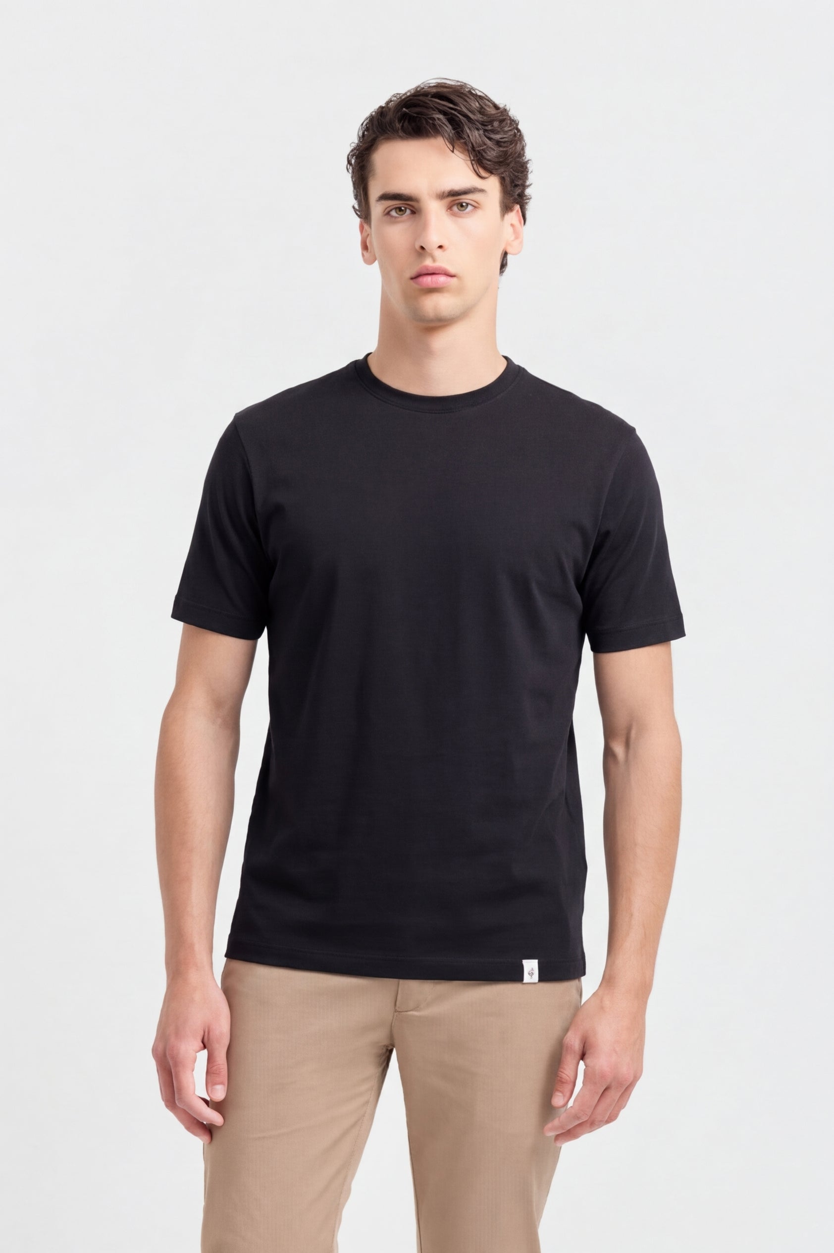 T-SHIRT JERSEY MERCERIZZATO