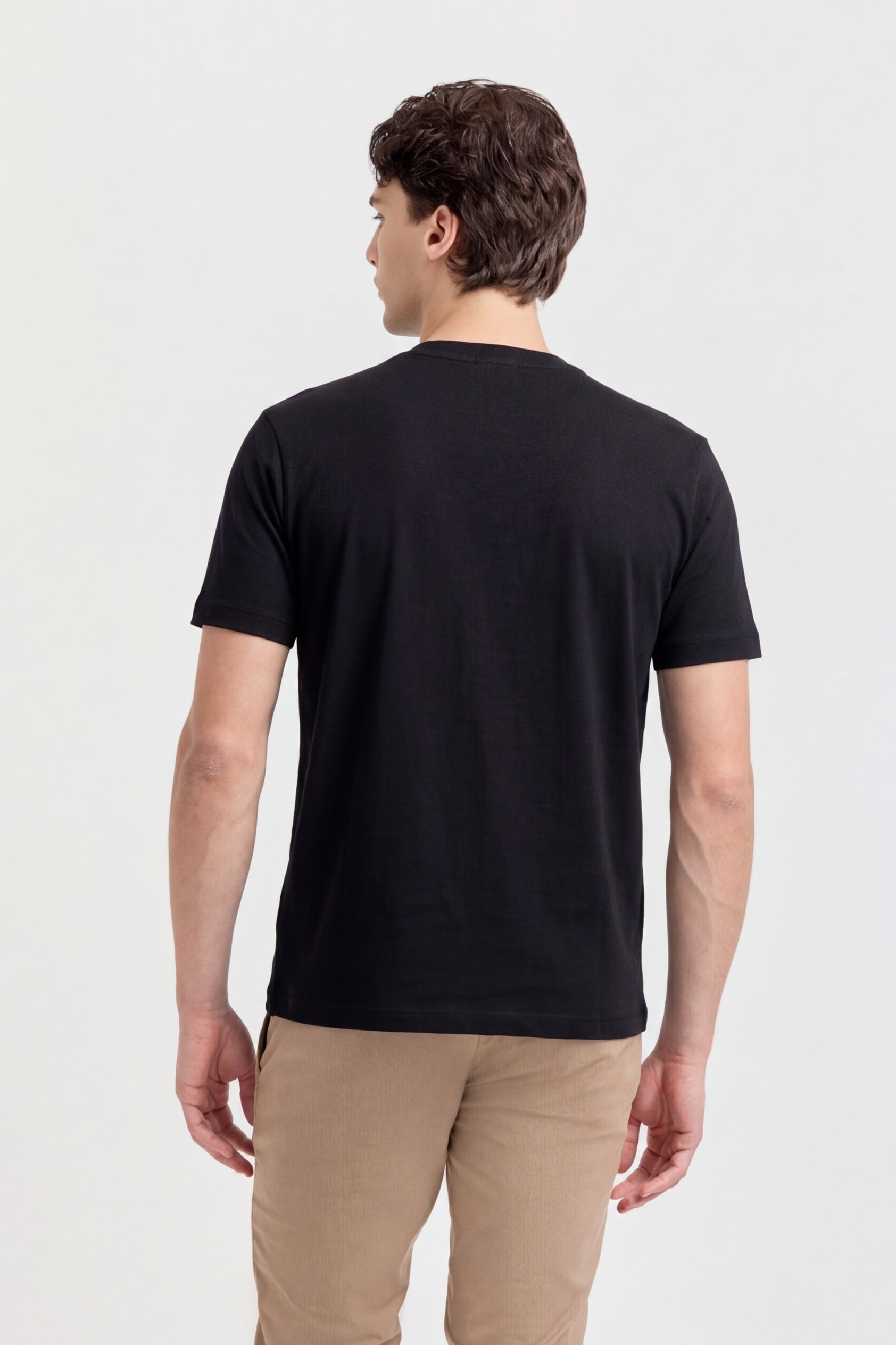 T-SHIRT JERSEY MERCERIZZATO