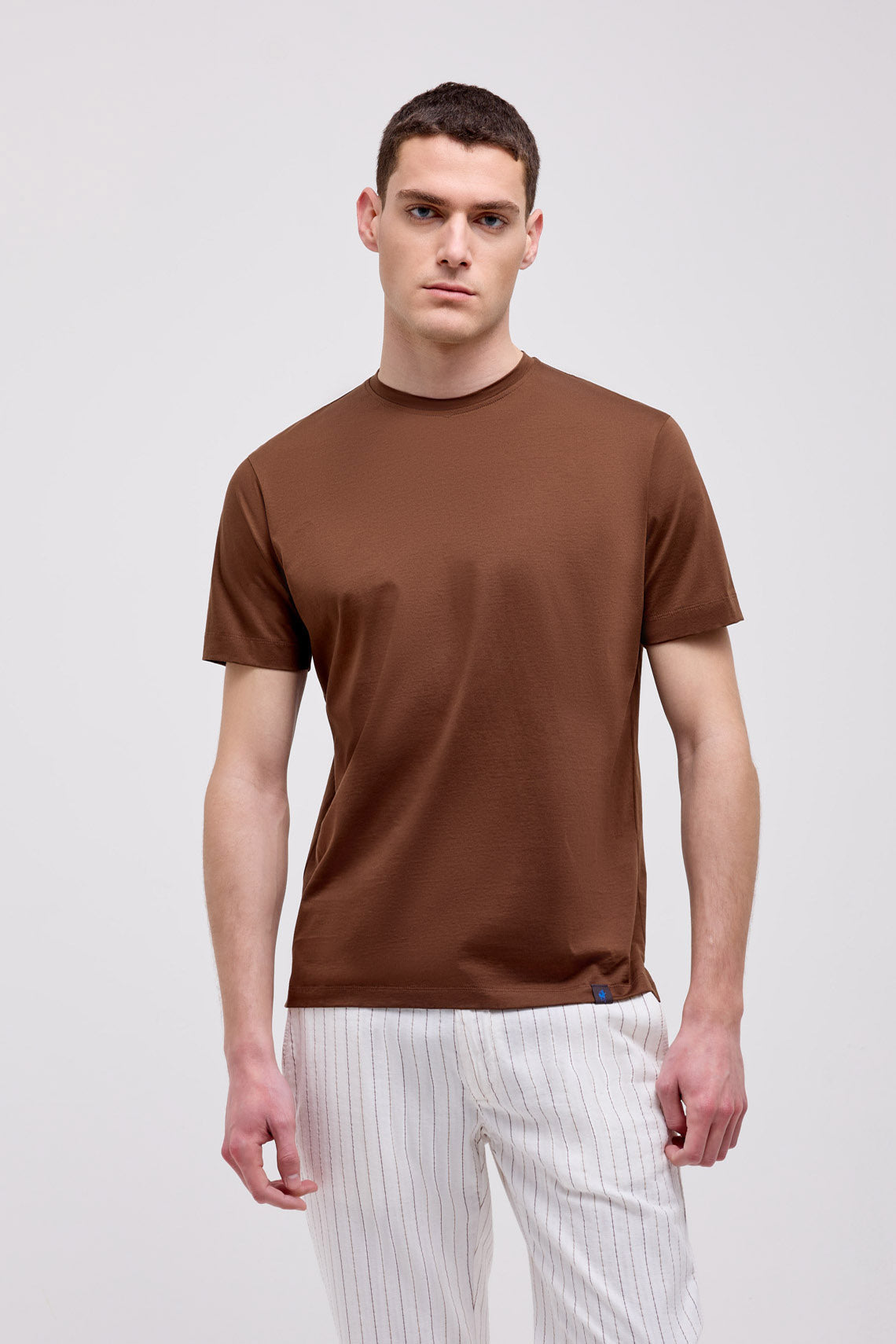 T-SHIRT JERSEY MERCERIZZATO