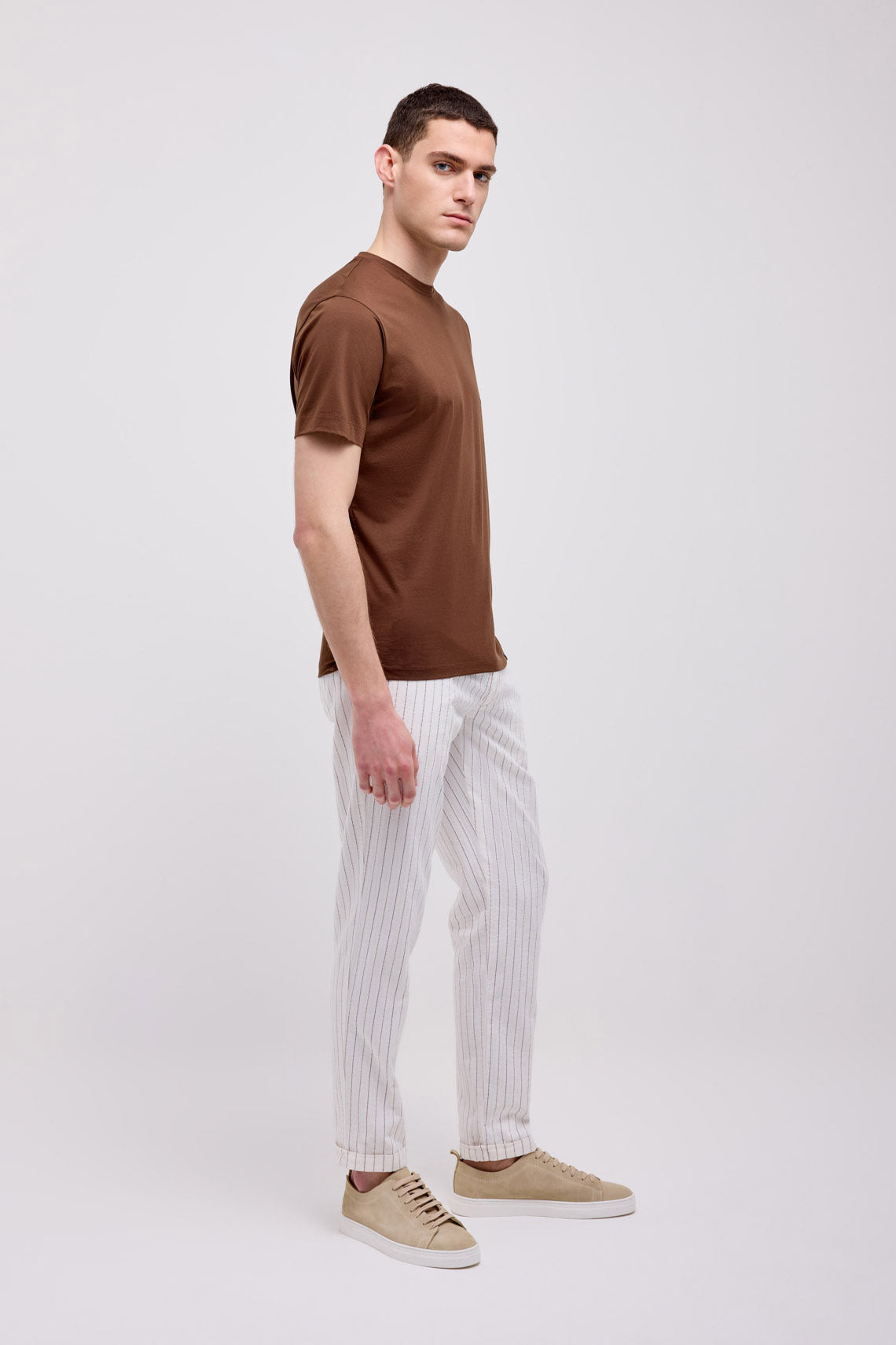 T-SHIRT JERSEY MERCERIZZATO