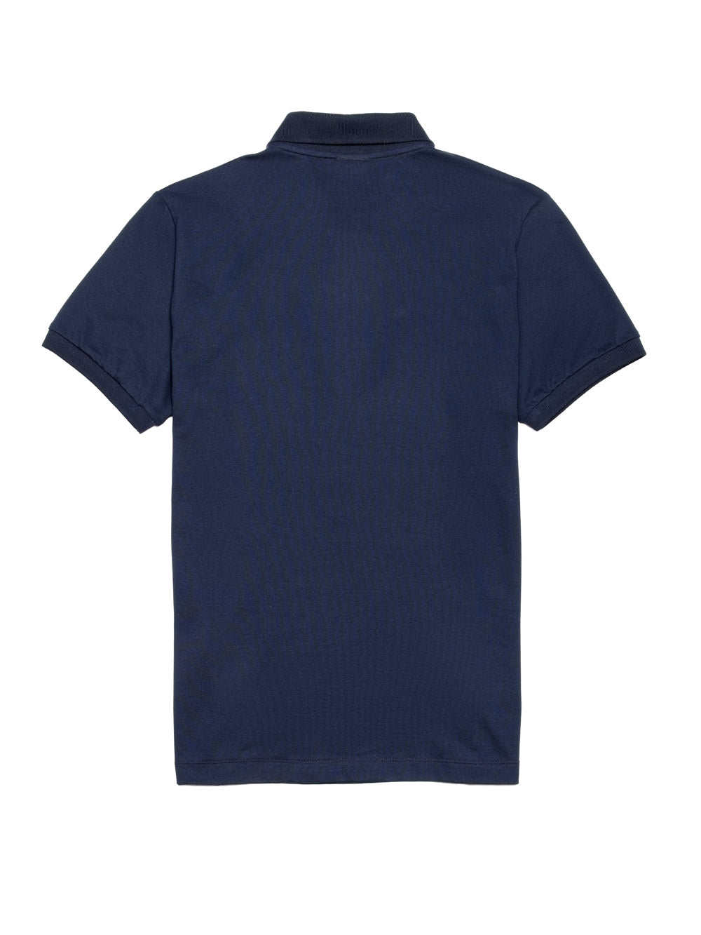 Polo in piquet stretch con logo ricamato