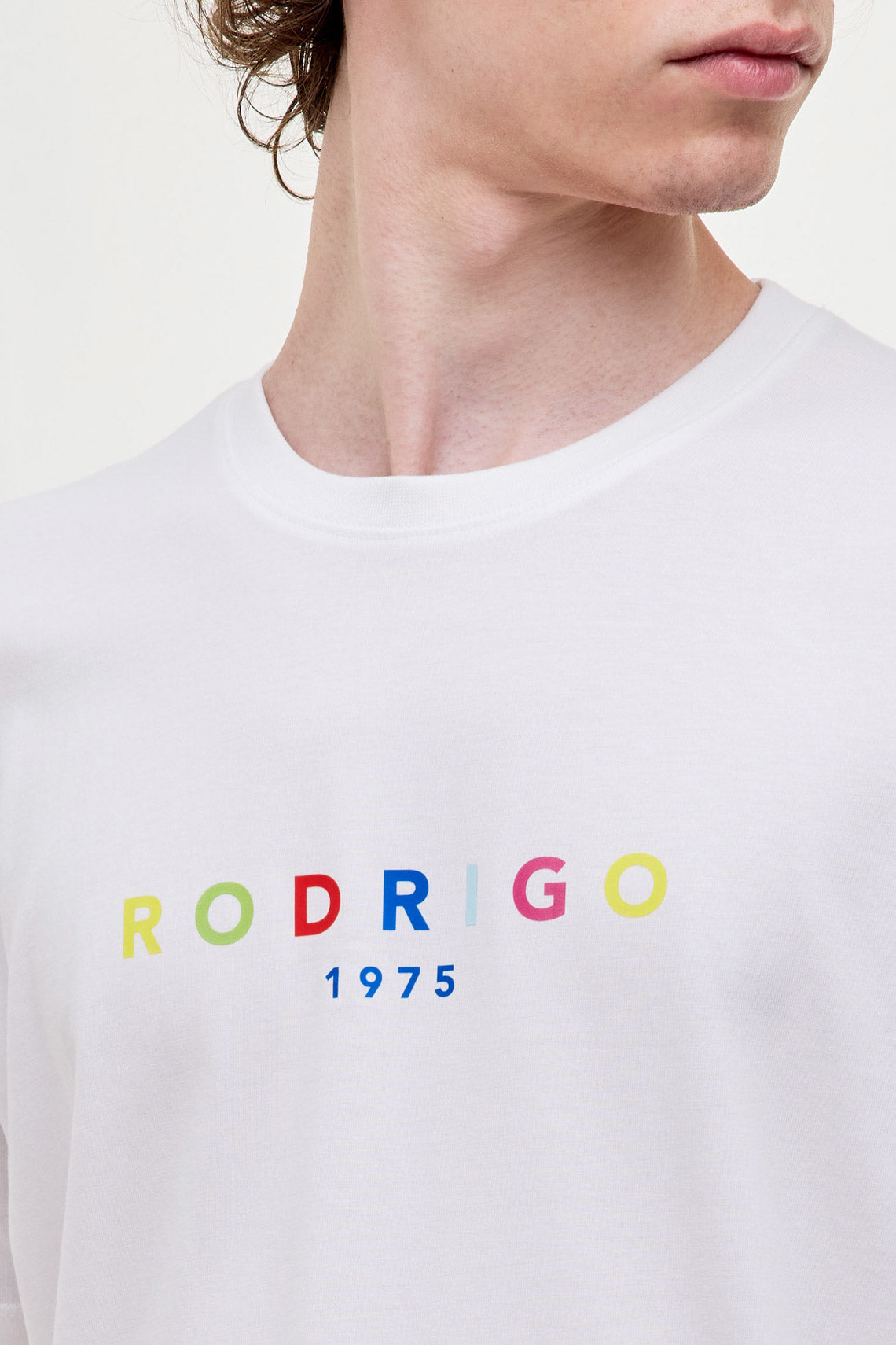 T-shirt in jersey con stampa logo