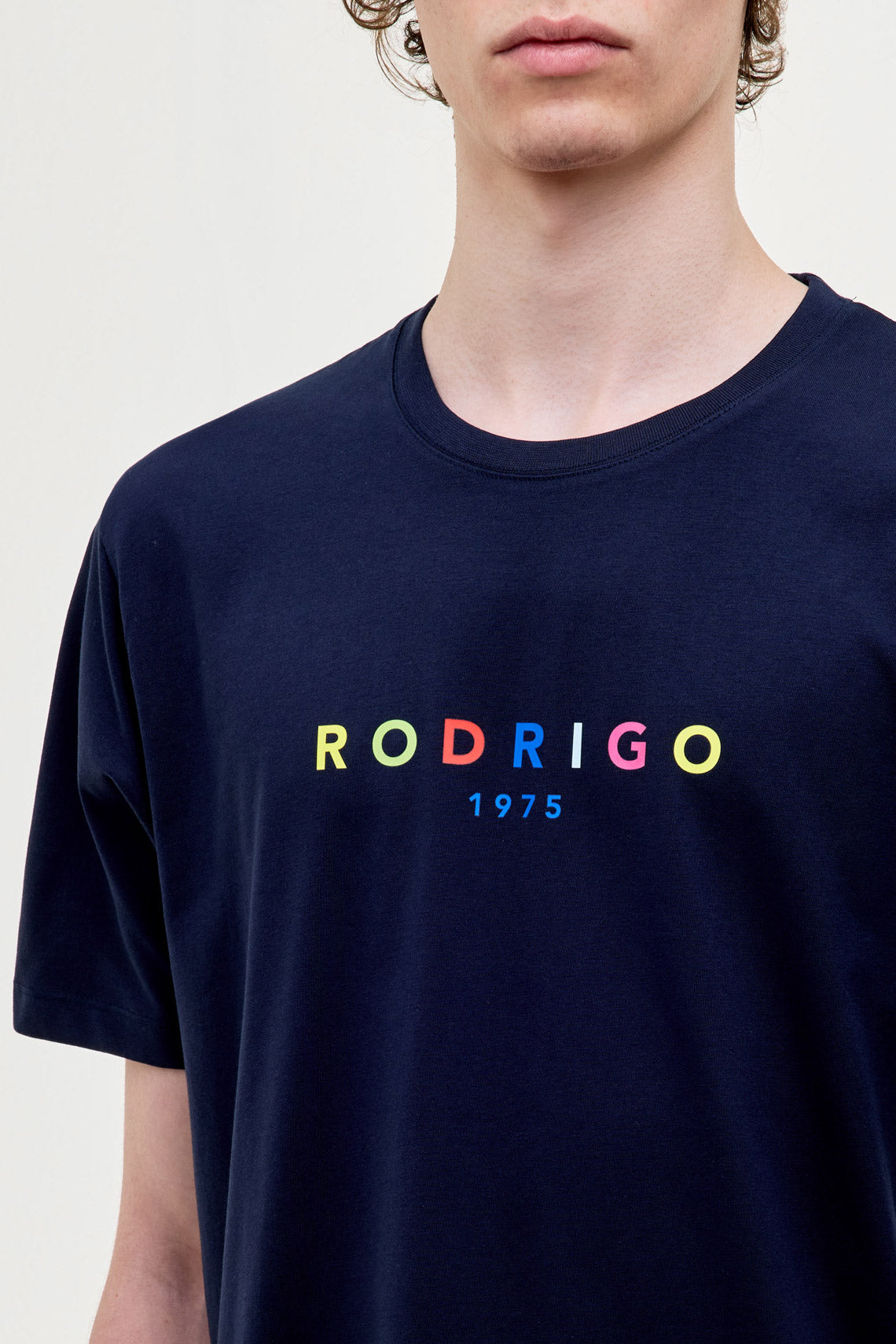 T-shirt in jersey con stampa logo