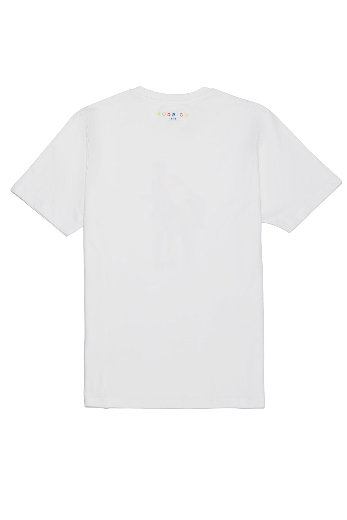 T-shirt in jersey con stampa logo multicolor