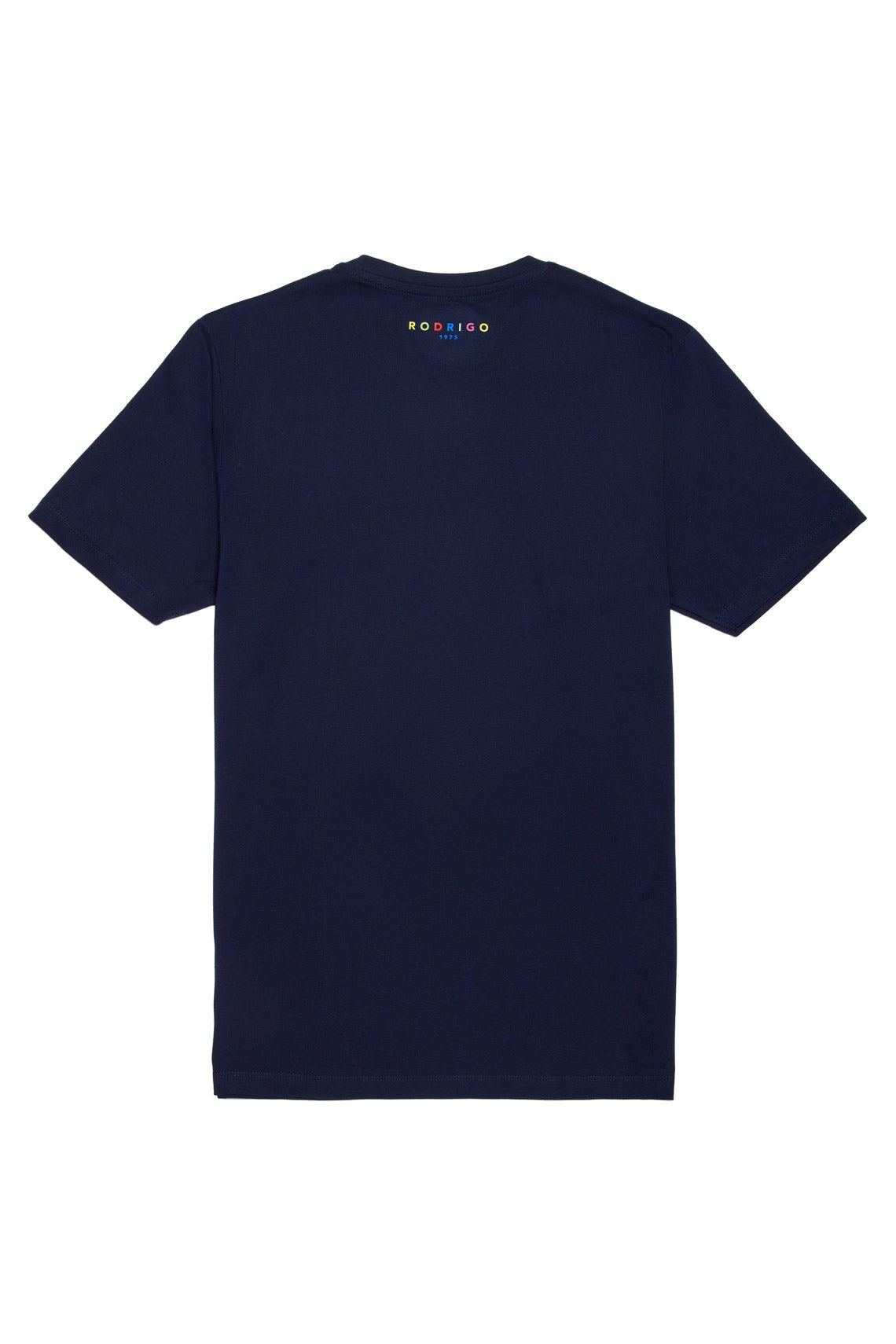 T-shirt in jersey con stampa logo multicolor