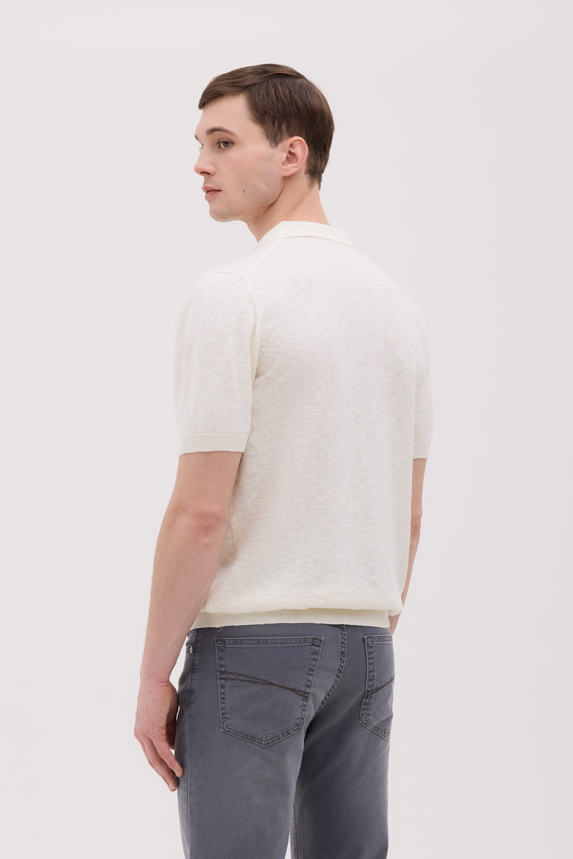 MAGLIA POLO MEZZA MANICA FIAMMATO