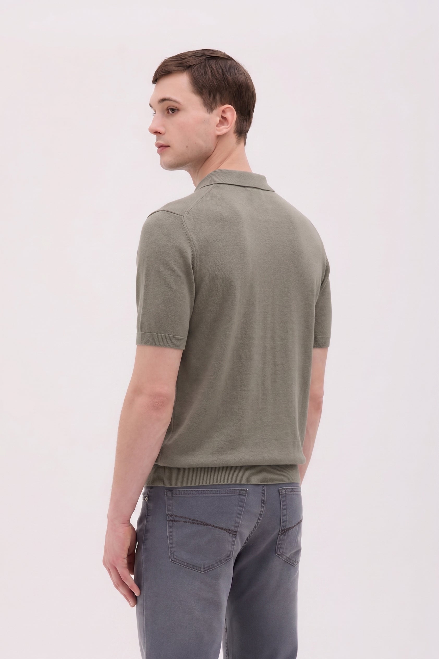 MAGLIA POLO MEZZA MANICA FIAMMATO