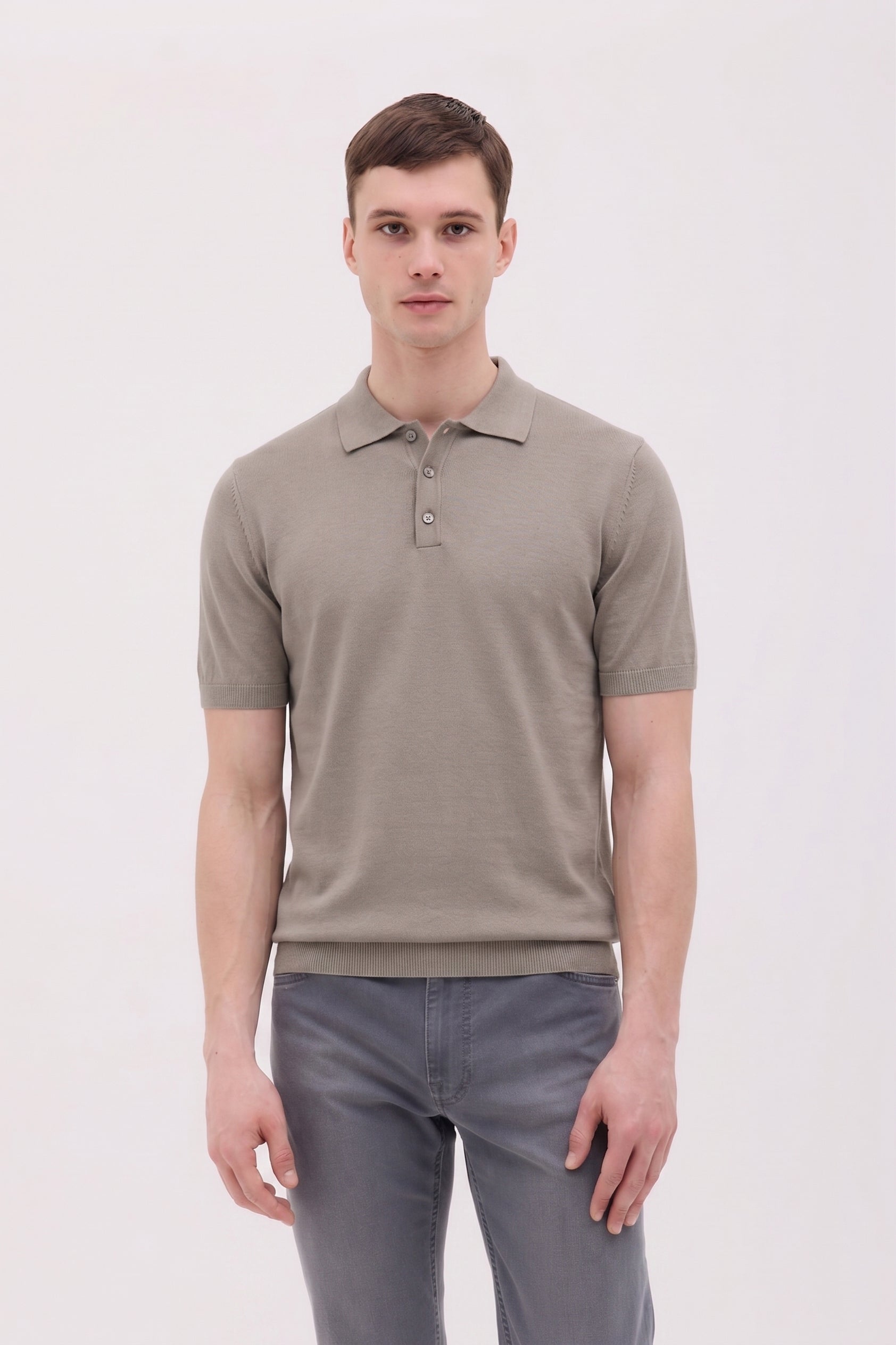 MAGLIA POLO MEZZA MANICA FIAMMATO