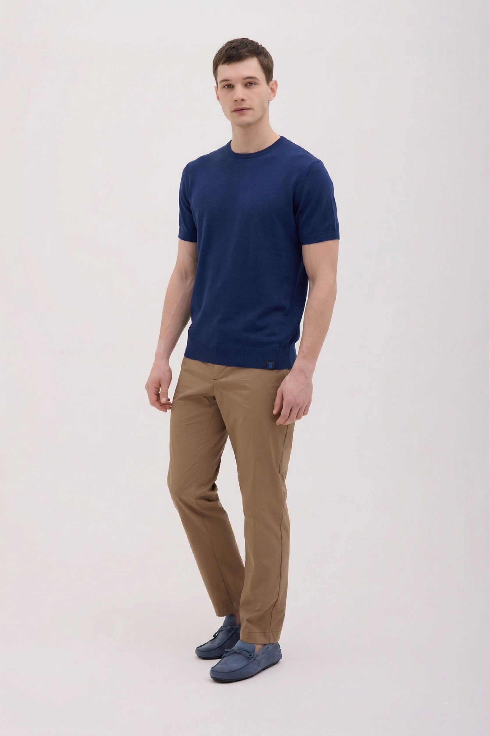 MAGLIA T-SHIRT MANICA CORTA IN CREPE