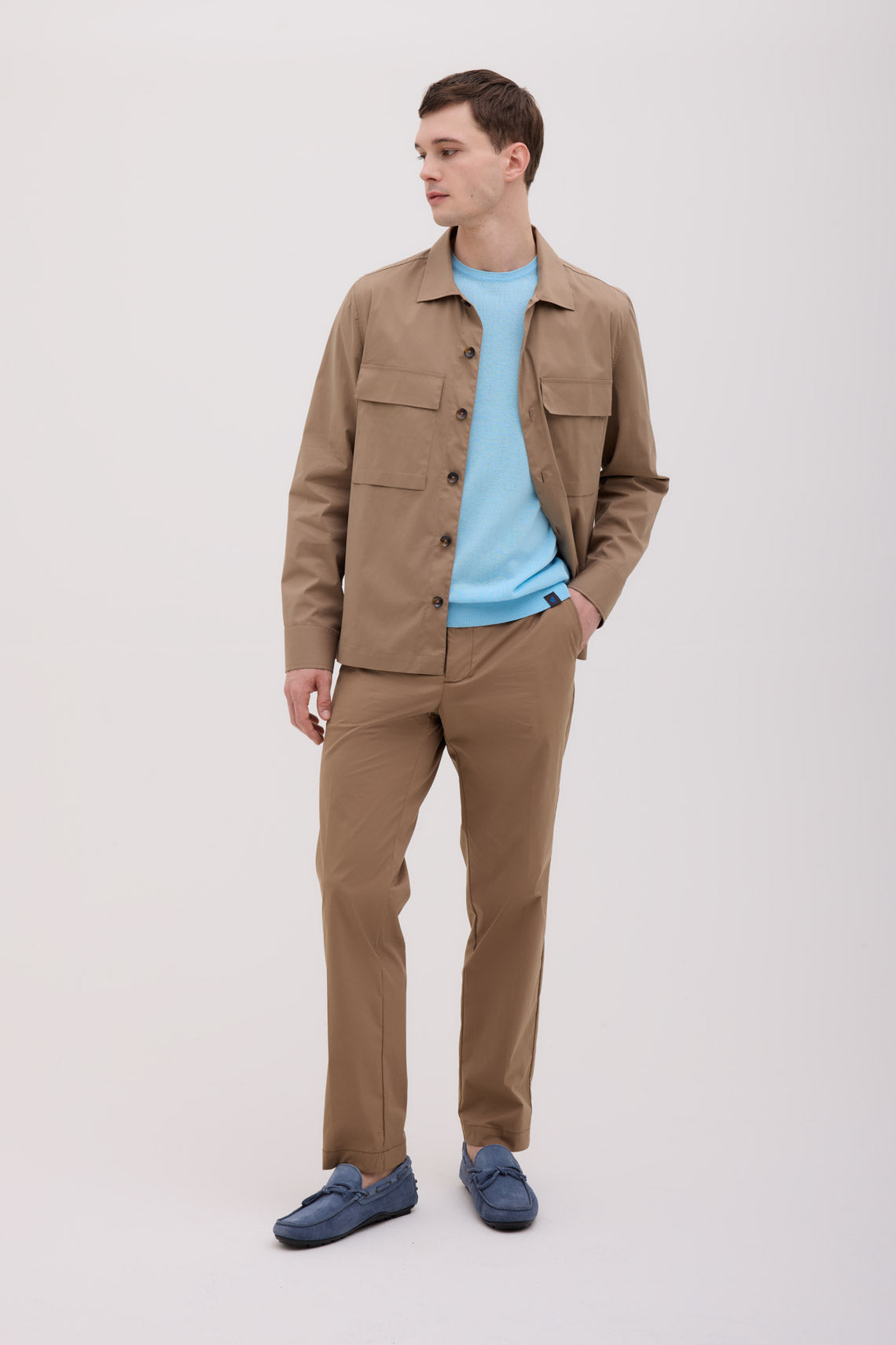 MAGLIA T-SHIRT MANICA CORTA IN CREPE