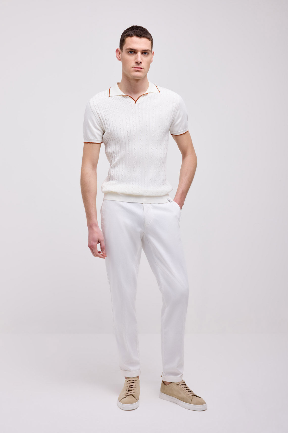 MAGLIA POLO IN COTONE
