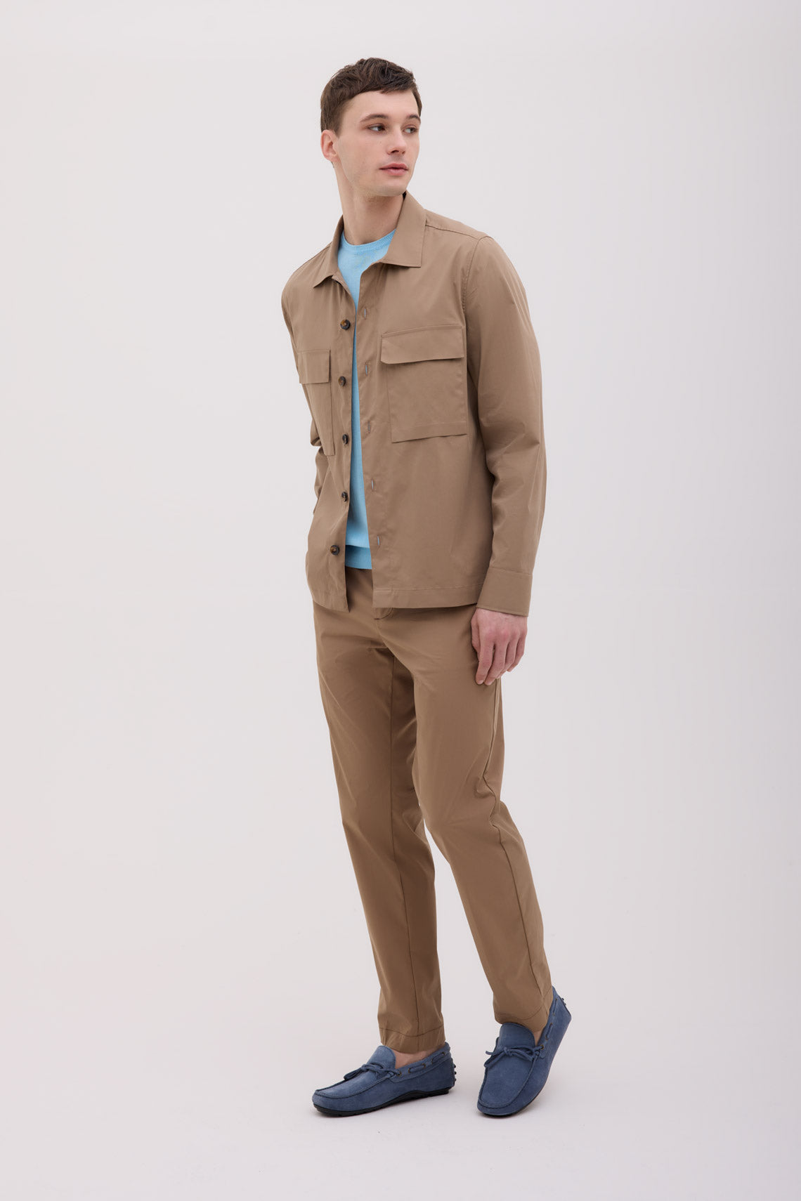 GIACCA OVER SHIRT POPELINE TECNICO