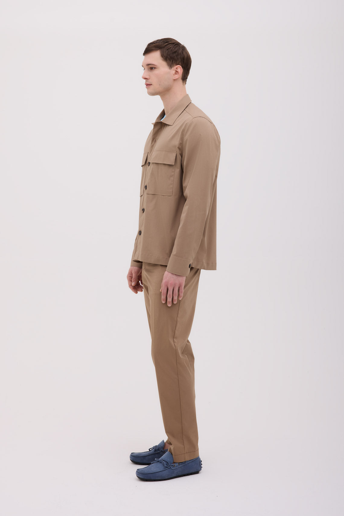GIACCA OVER SHIRT POPELINE TECNICO