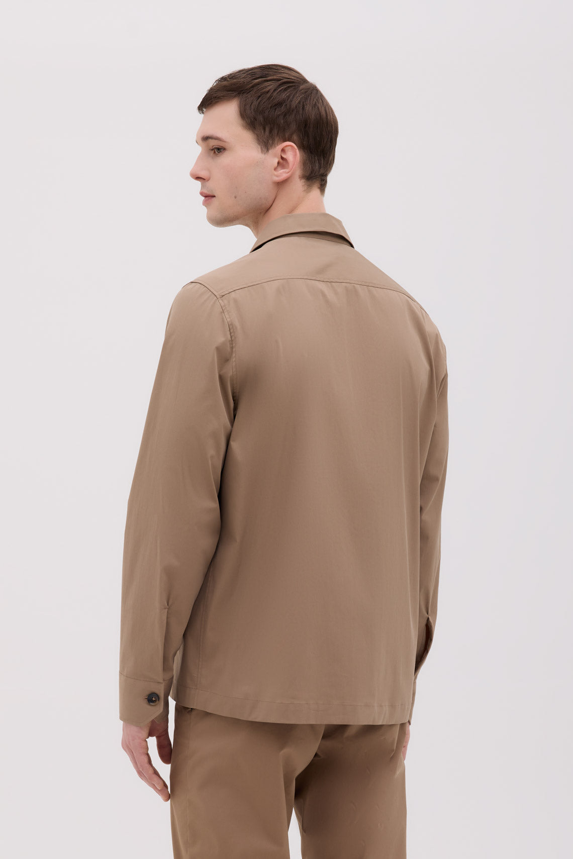 GIACCA OVER SHIRT POPELINE TECNICO