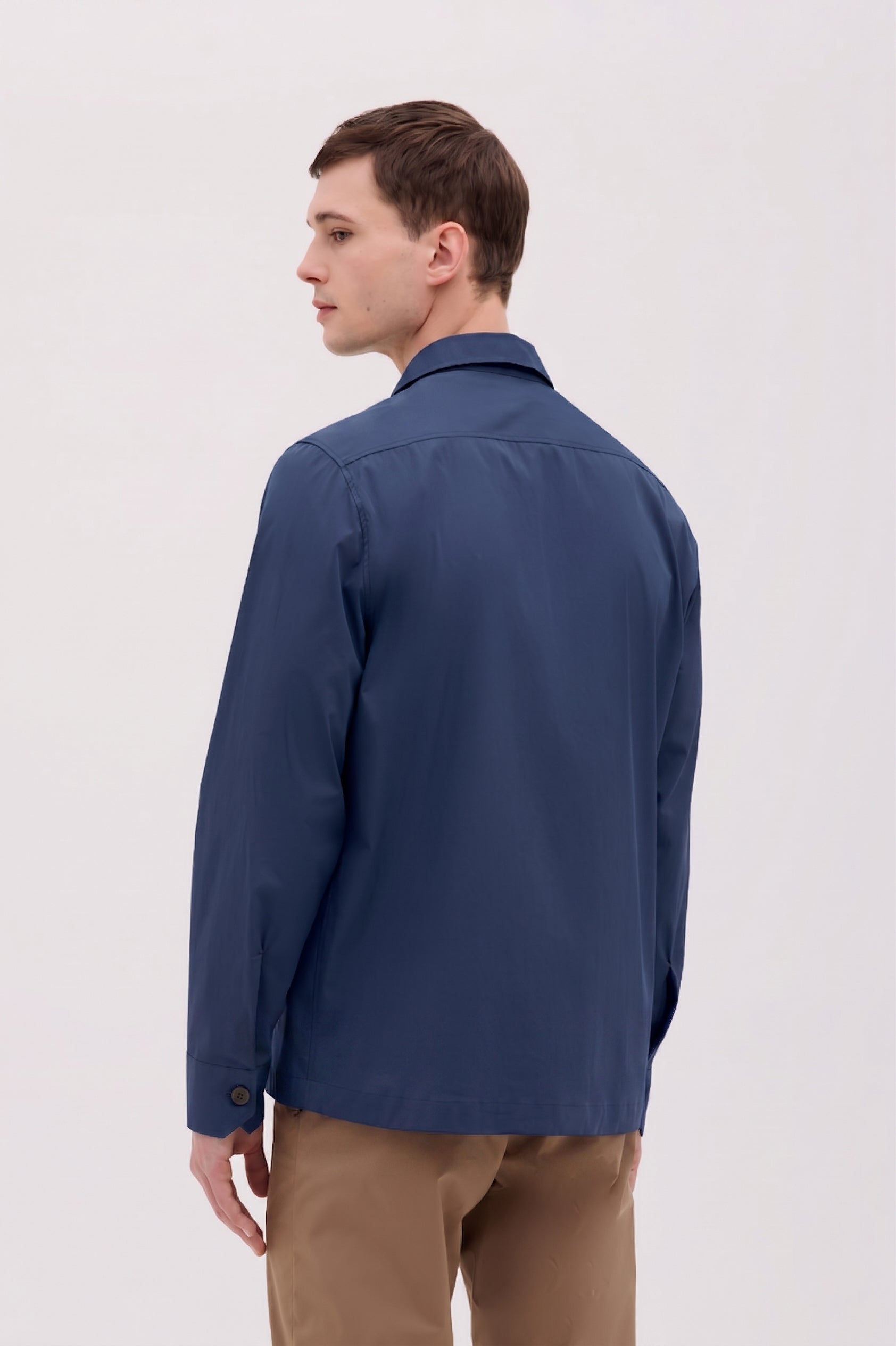 GIACCA OVER SHIRT POPELINE TECNICO