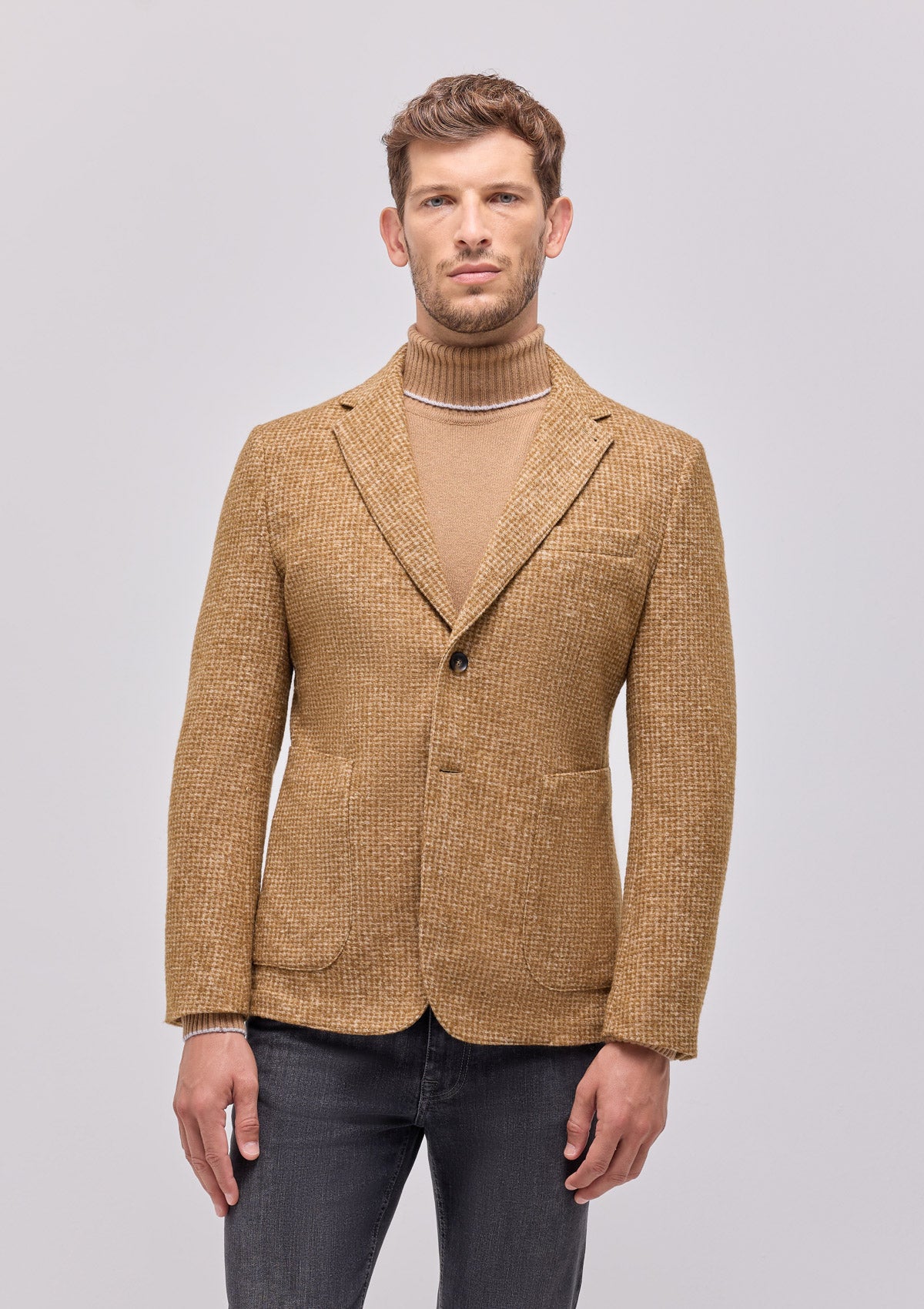 GIACCA JERSEY  MISTO LANA  MICROFANTASIA |4884|