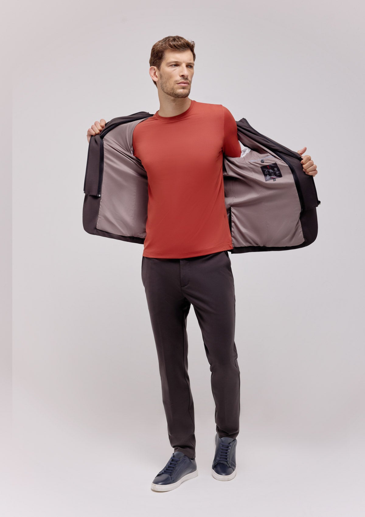 GIACCA JERSEY TECNICO CON PETTORINA E CAPPUCCIO |5154|