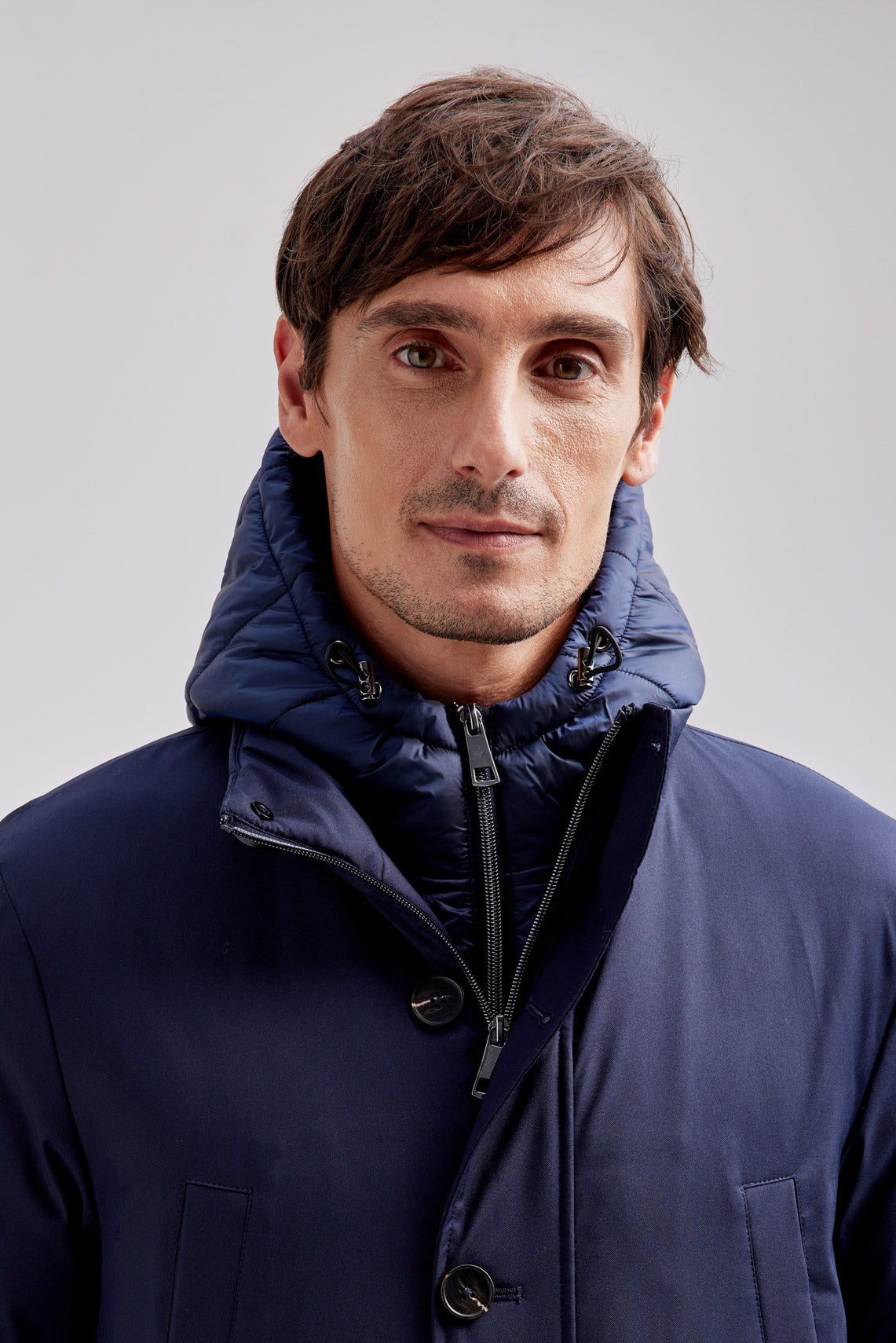 PARKA  LUNGO CON CAPPUCCIO  |6130|