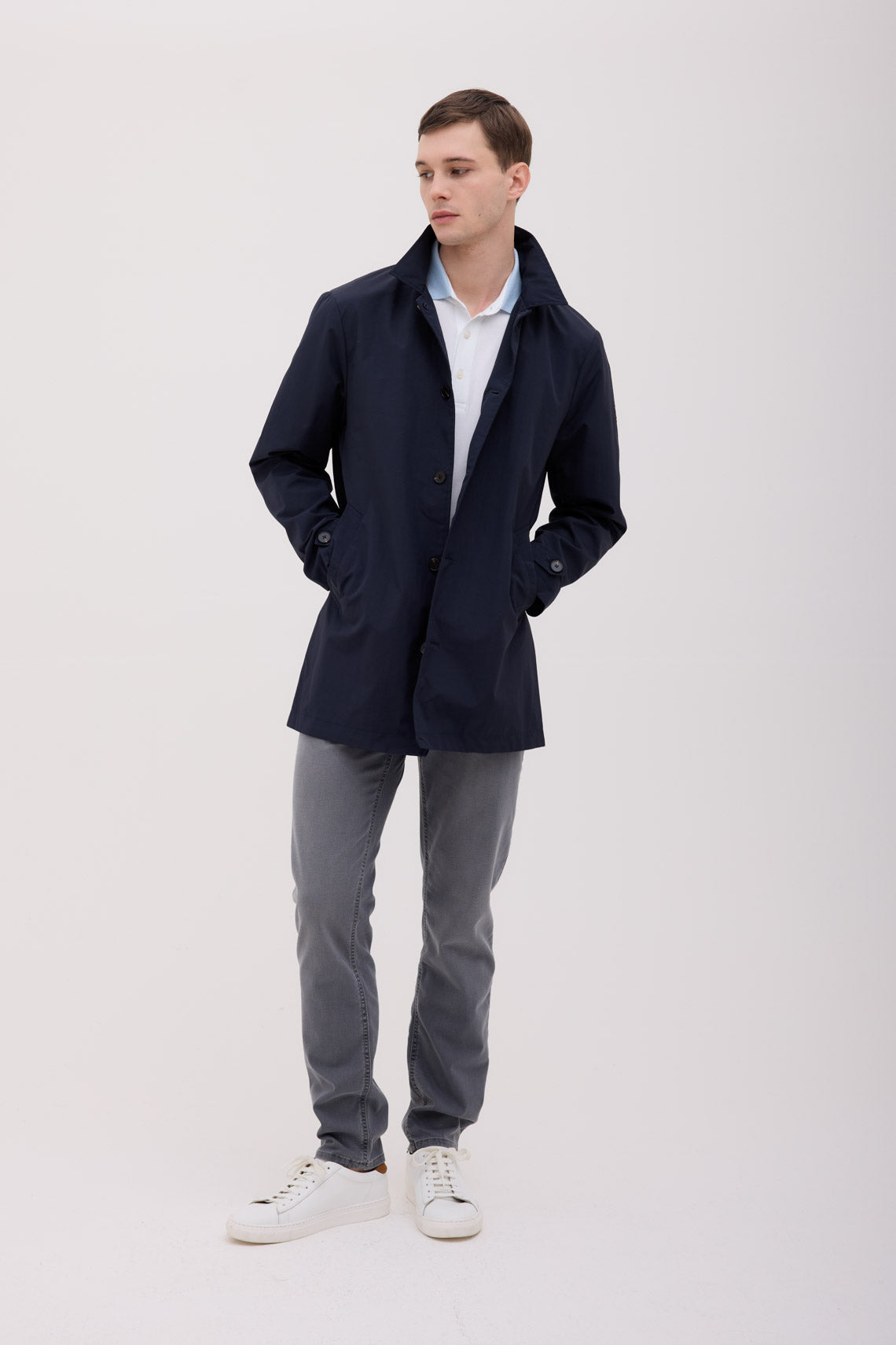 TRENCH IN NYLON TECNICO