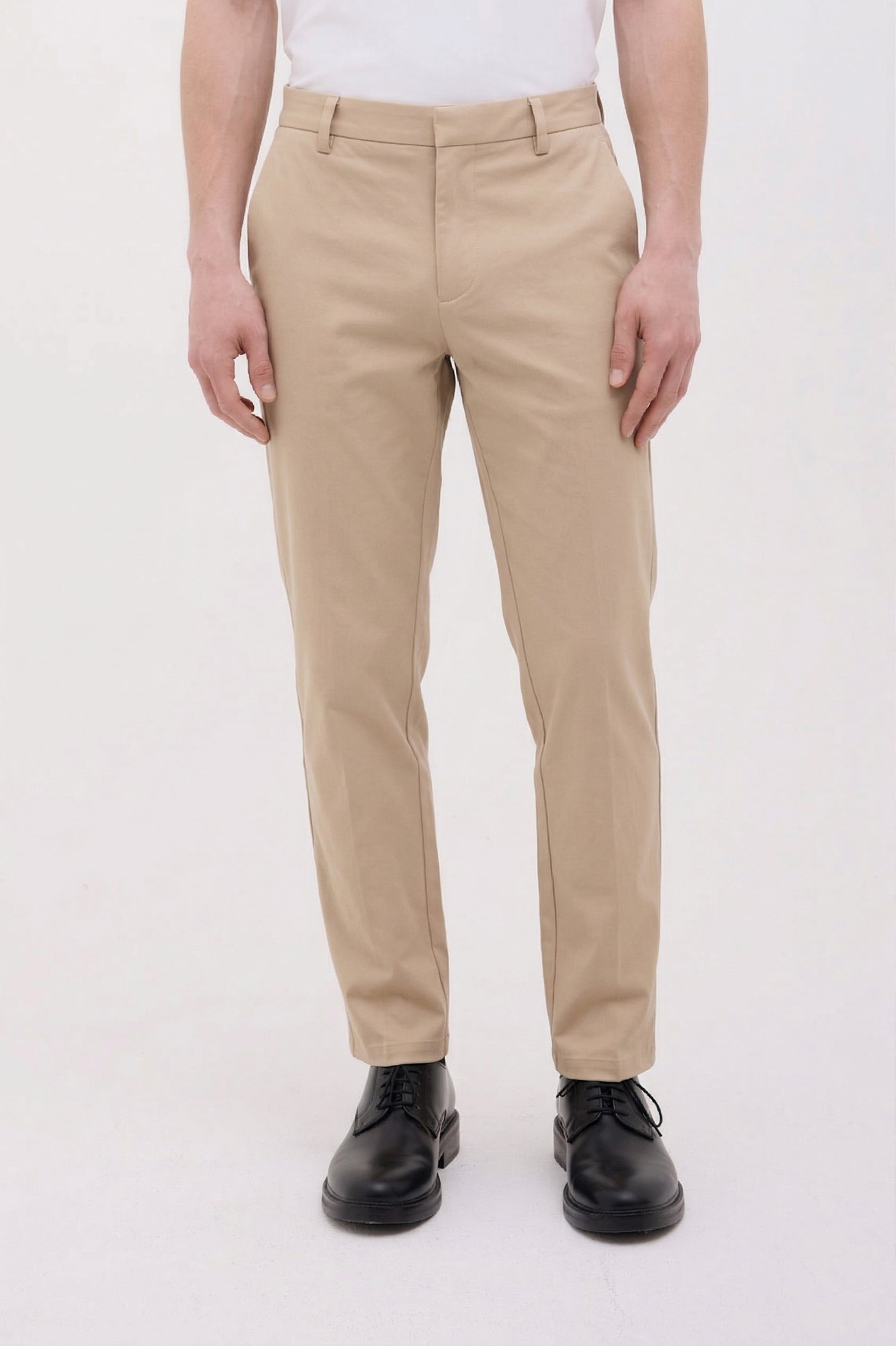 PANTALONE CHINO IN JERSEY TECNICO