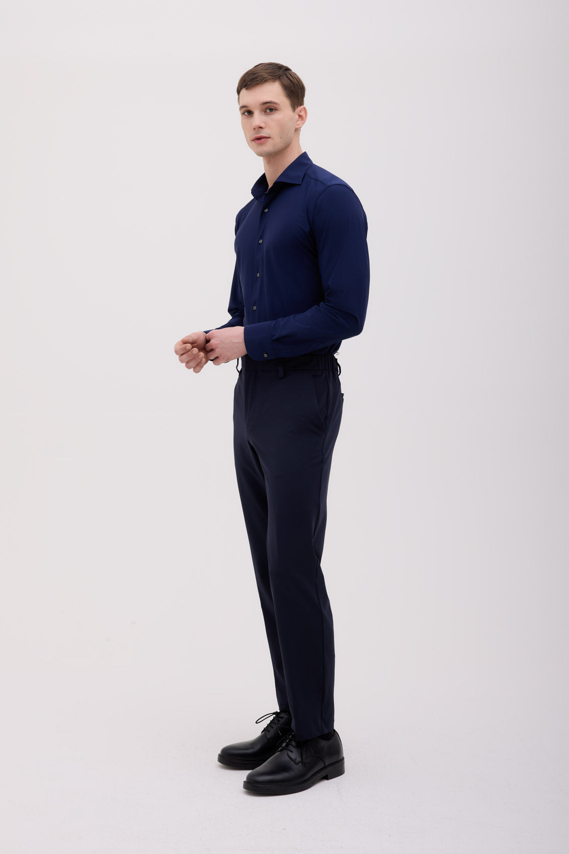 PANTALONE CHINO IN JERSEY TECNICO