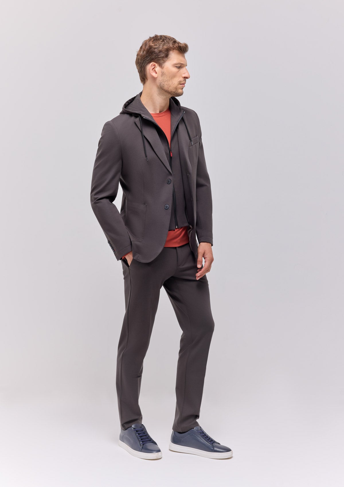 PANTALONE CHINO COULISSE BOSCO |4802|