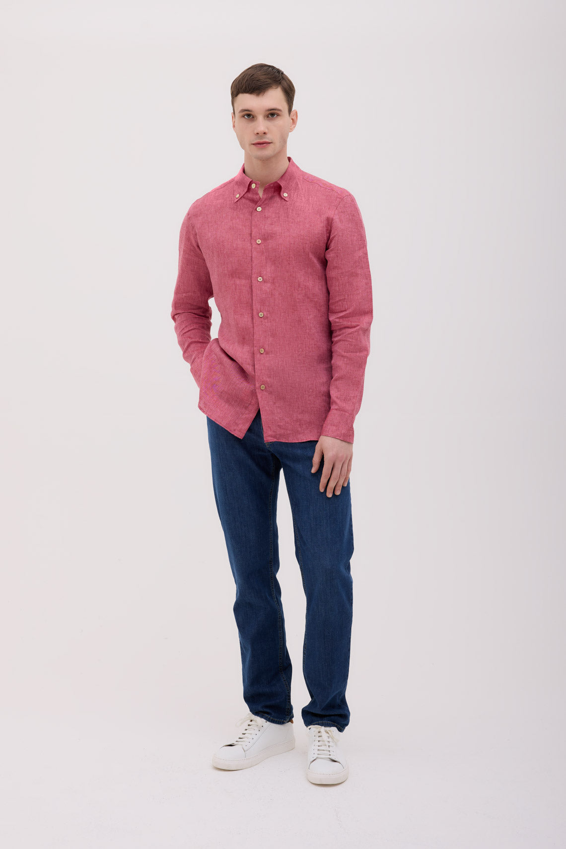 PANTALONE IN DENIM LAVAGGIO MEDIO