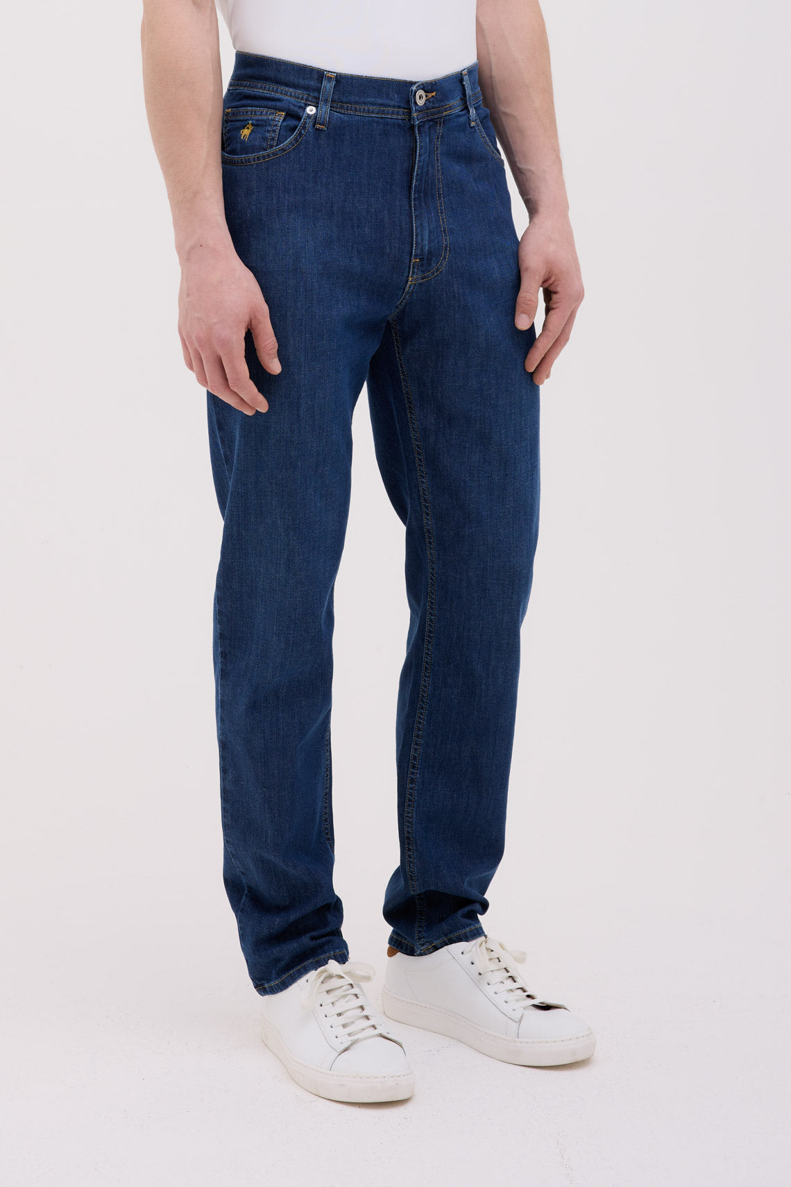 PANTALONE IN DENIM LAVAGGIO MEDIO