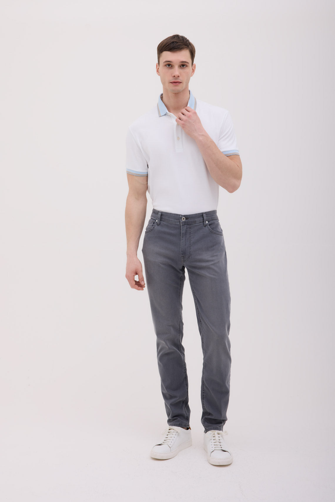 PANTALONE IN DENIM LAVAGGIO SCURO