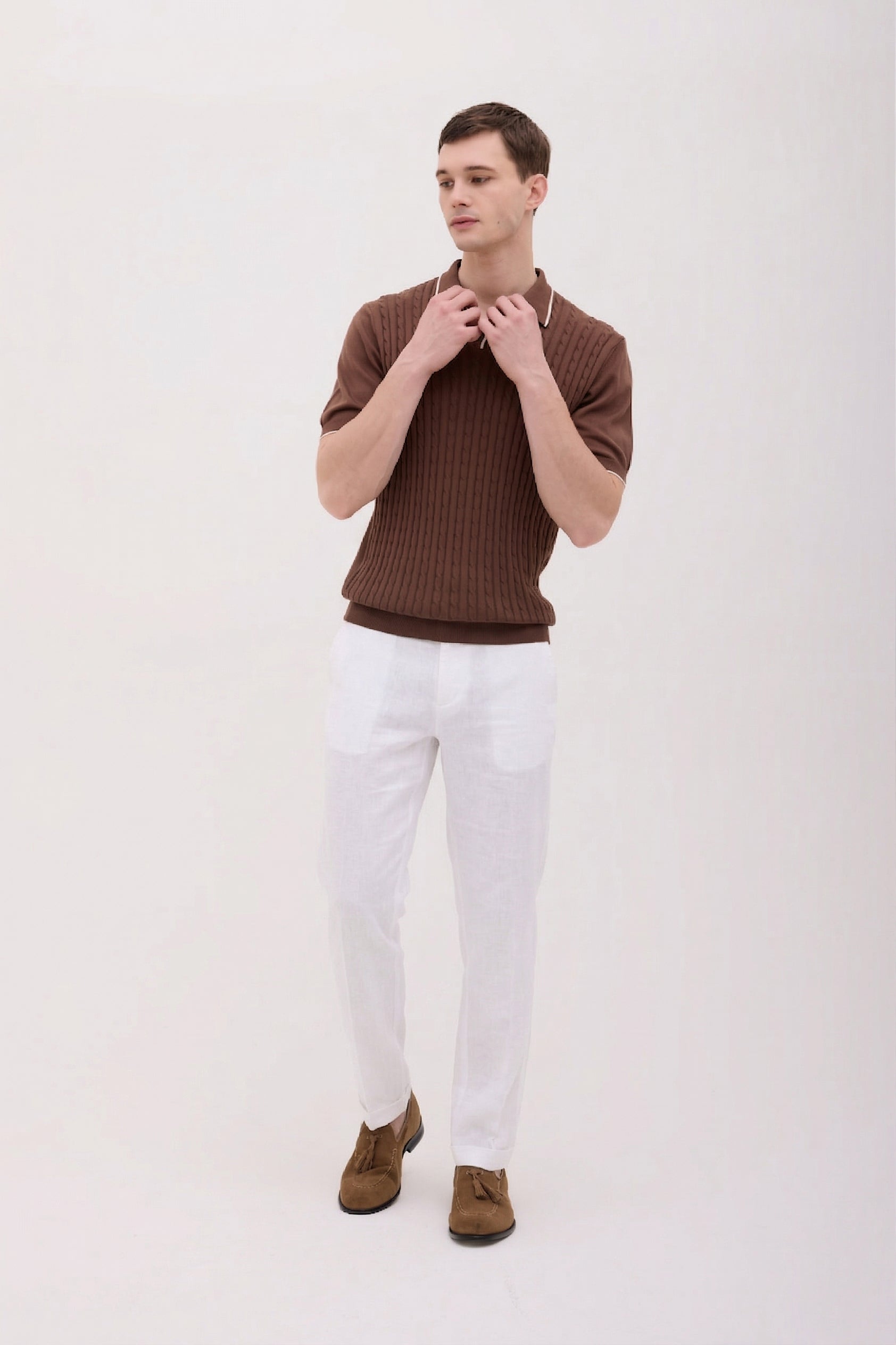 PANTALONE IN PURO LINO