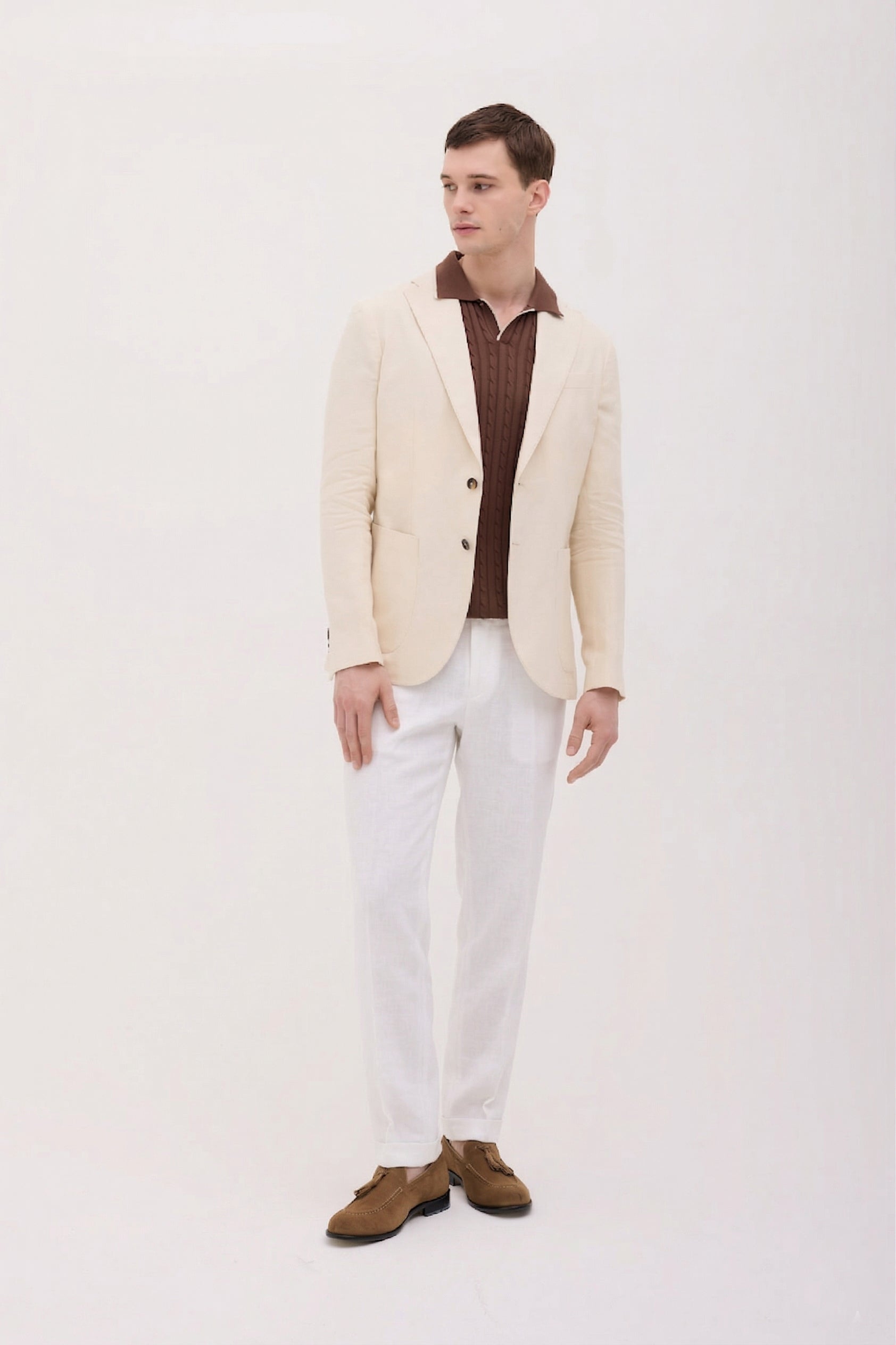 PANTALONE IN PURO LINO