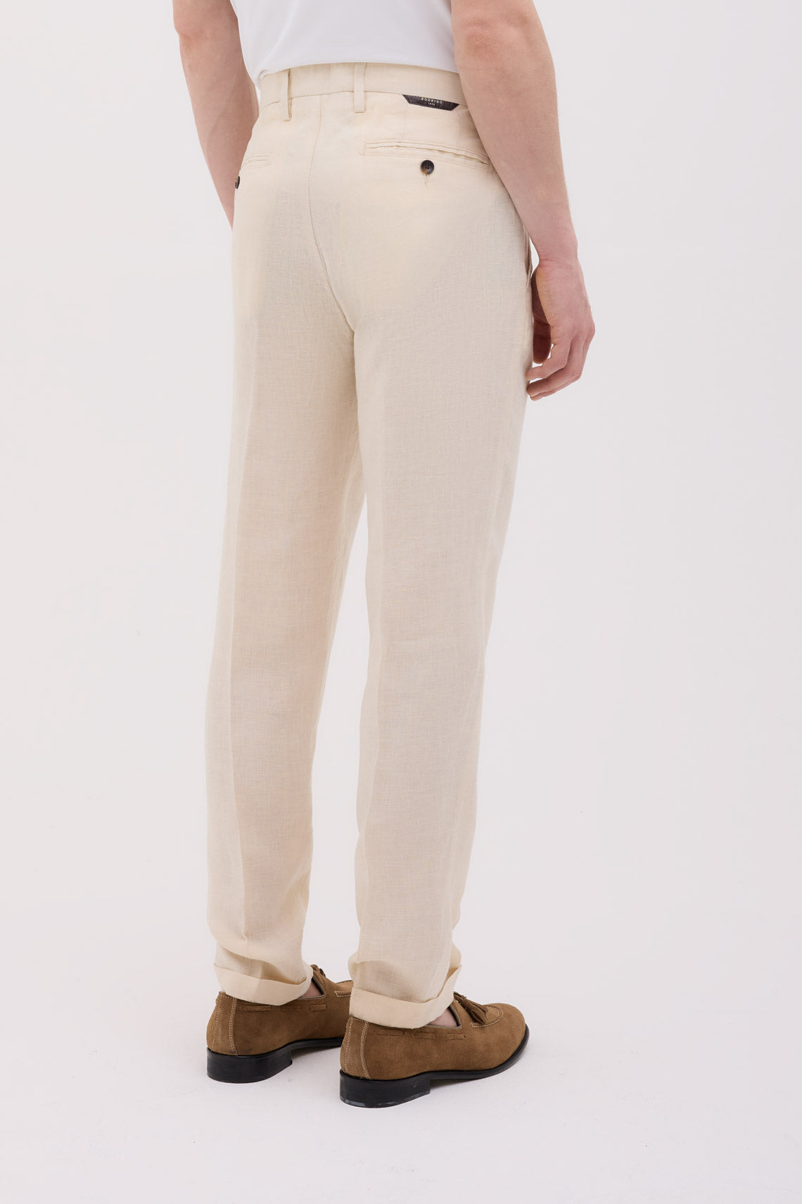 PANTALONE IN PURO LINO