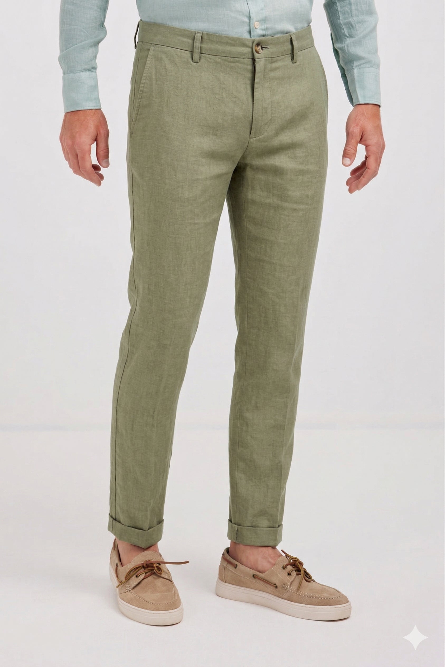 PANTALONE IN PURO LINO