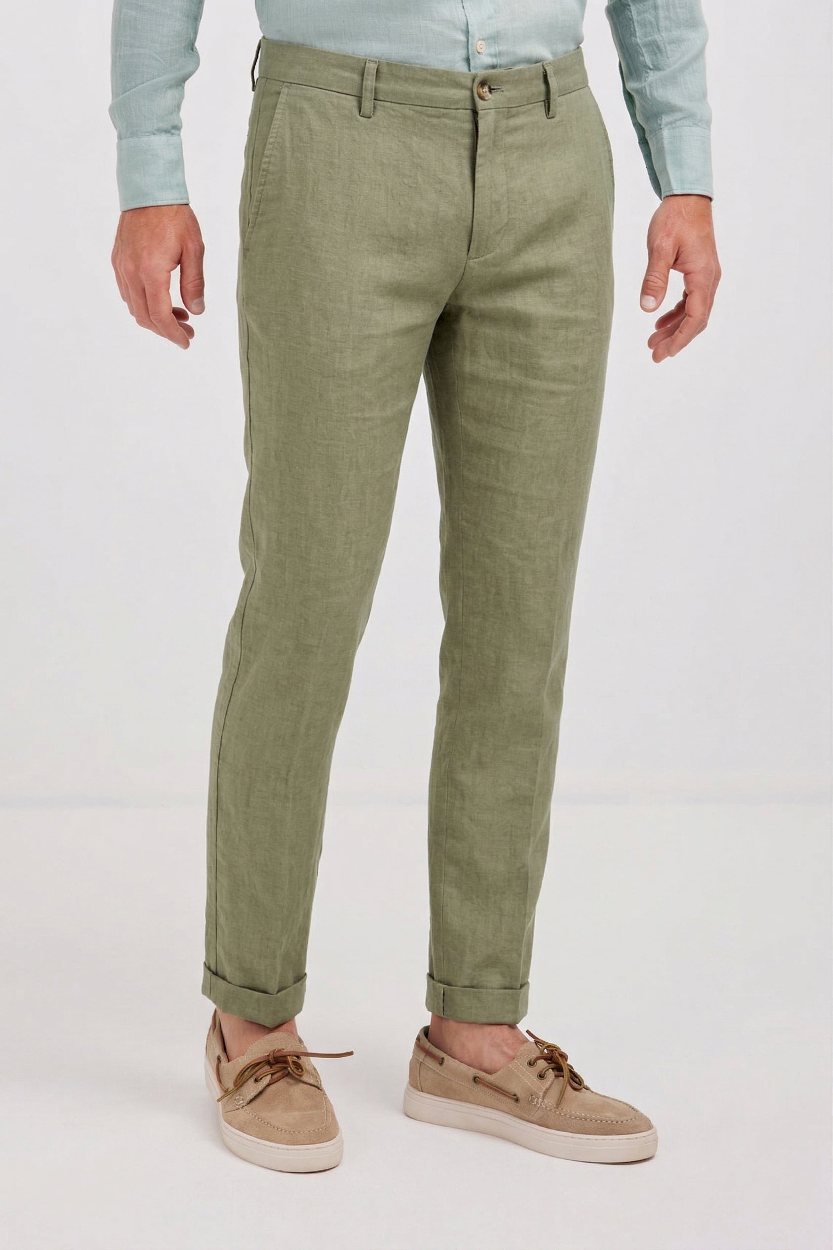 PANTALONE IN PURO LINO