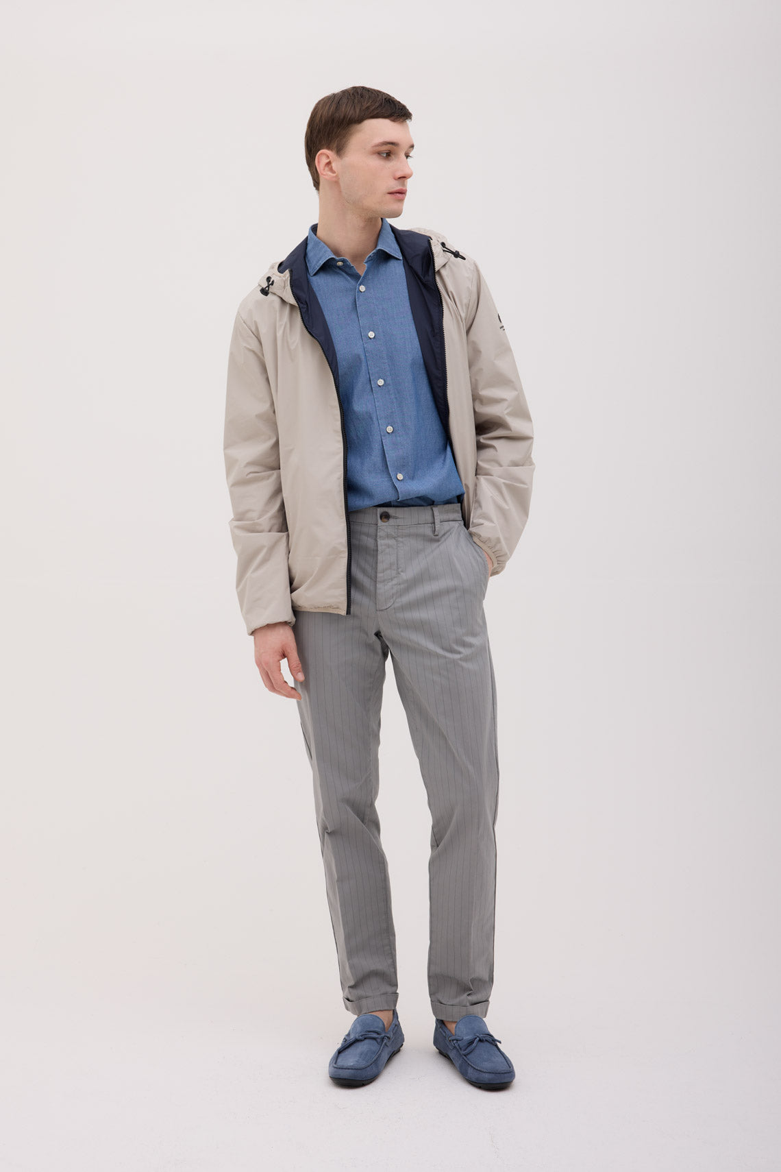 PANTALONE STAMPA GESSATO